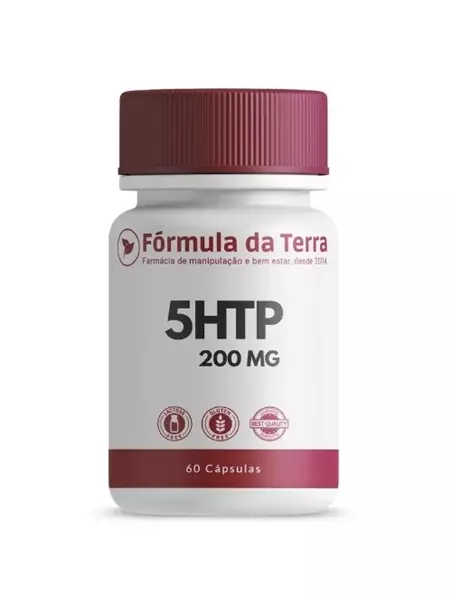 5Htp 200mg - 60 Cápsulas
