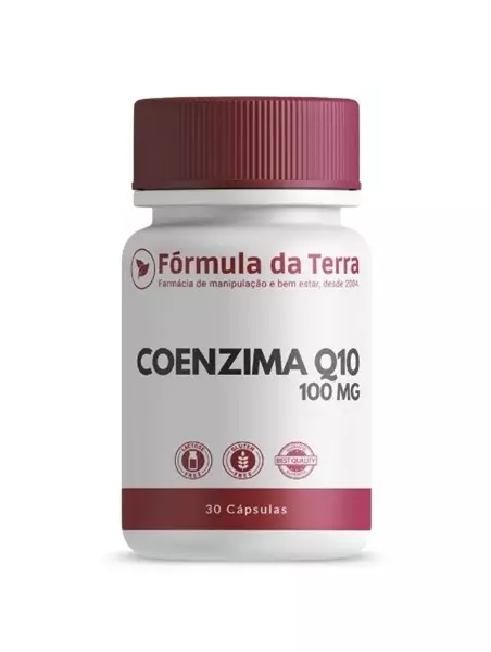 Coenzima Q10 100mg - 30 Cápsulas