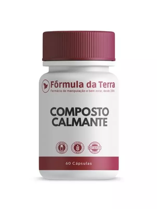 Composto Calmante - 60 Cápsulas