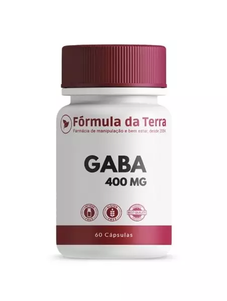 Gaba 400mg - 60 Cápsulas