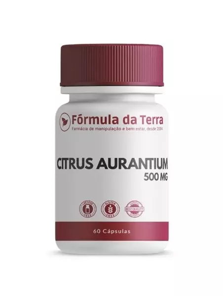 Citrus aurantium 500mg - 60 Cápsulas Citrus aurantium 500mg - 60 Cápsulas