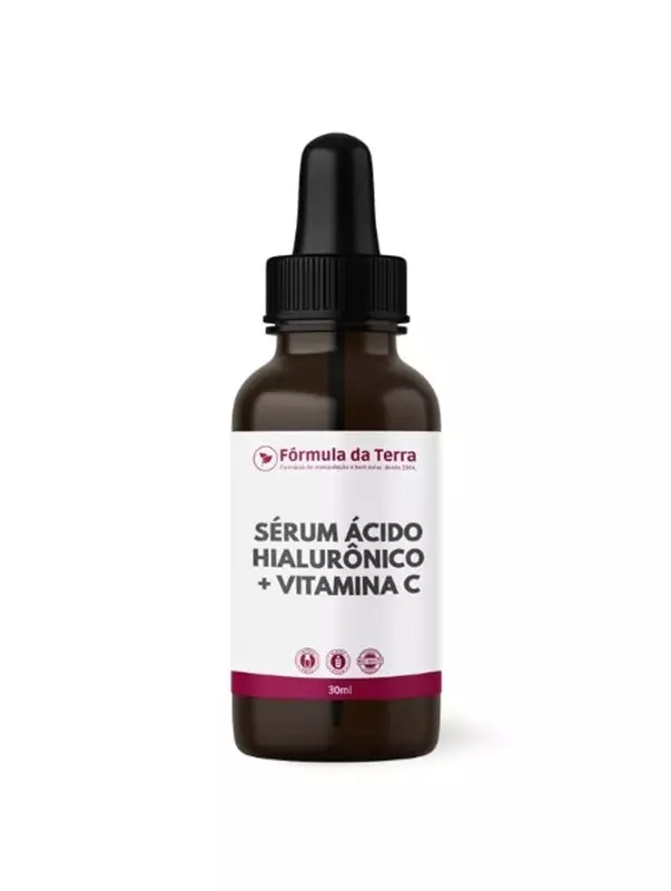 Sérum Vitamina C + Ácido Hialurônico - 30ml