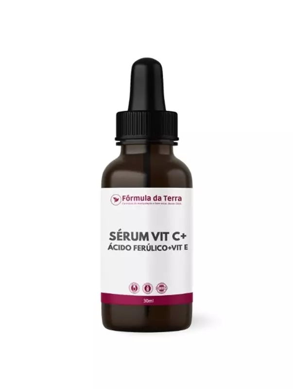 Sérum Vitamina C + Ácido Ferúlico + Vitamina E - 30ml