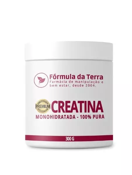 Creatina Monohidratada 300g - 100% Pura